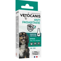Vetocanis Spot-On Lopper og Flåter 2-10 kg