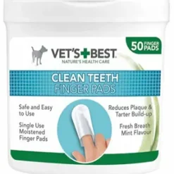 Vets Best Clean fingertut til tandpleje 50 stk