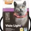 Visio LED Kattehalsbånd Grå 20-35 cm