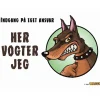 Waggy Her vogter Jeg Dobberman