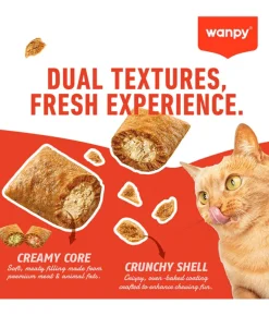 Wanpy Crunchy Pockets Catnip 60g