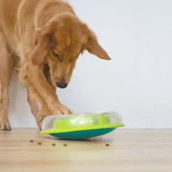 Wobble Bowl Grøn Niveau 1 - interaktiv foderskål til hunde