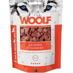 Woolf Hunde- og Kattesnack Lakse Chunkies