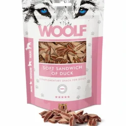 Woolf Hundesnack Blød Sandwich med And