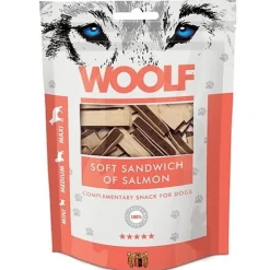 Woolf Hundesnack Blød Sandwich med Laks