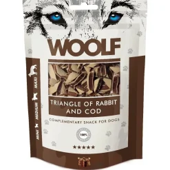 Woolf Hundesnack Kanin og Torsk Triangle