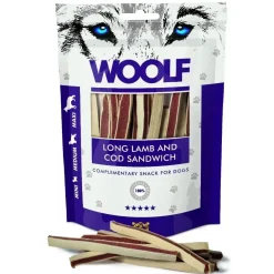 Woolf Hundesnack Lam og Torsk Lang Sandwich