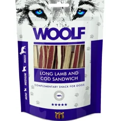 Woolf Hundesnack Lam og Torsk Lang Sandwich