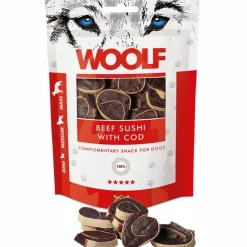 Woolf Hundesnack Okse Sushi med Torsk
