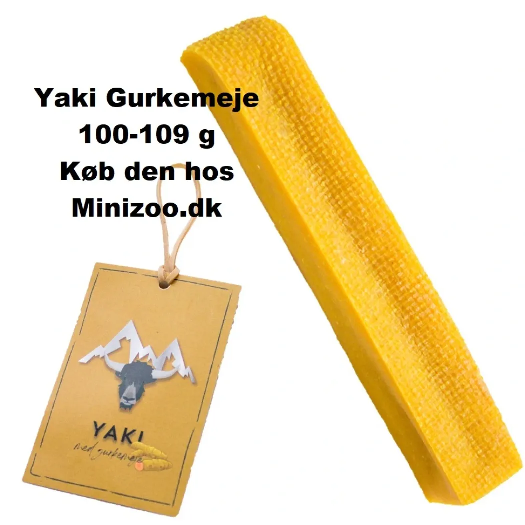 Yaki Gurkemeje 100-109 g L - naturligt tyggeben til hunde