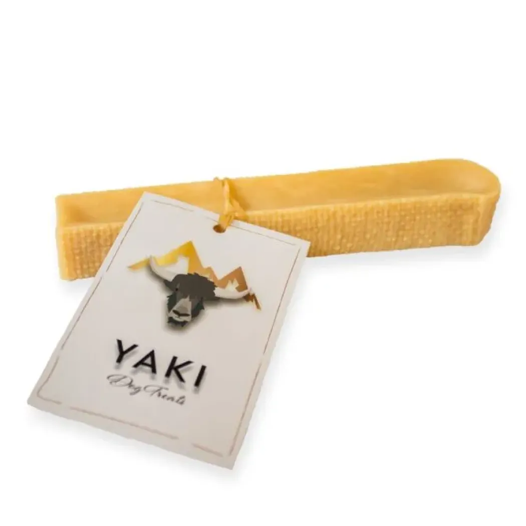 Yaki Original Himalaya Yak ost HundeSnack Medium 60-69 g - naturlig hundesnack