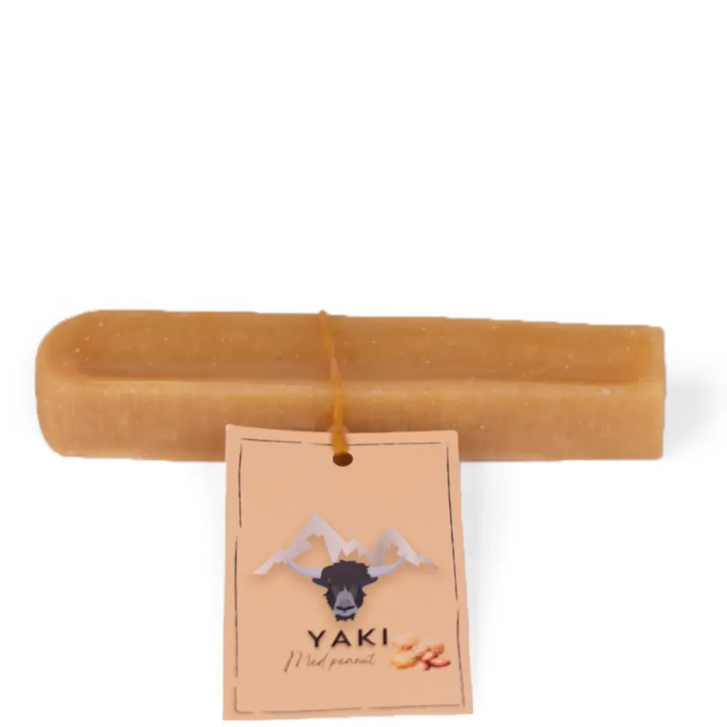 Yaki vegetarisk hundesnack med Peanutbutter L 110-120 g